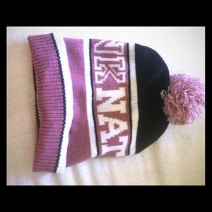 Pink beanie